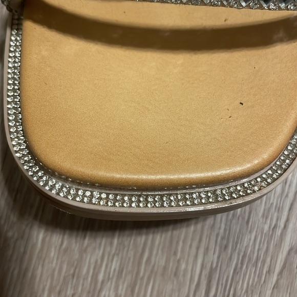 Steve Madden Women’s Spice Bling Slides Size 8 Sequins Costal Cowgirl Bohemian - Picture 12 of 15